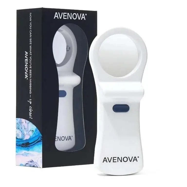 Avenova iChek handheld LED mirror