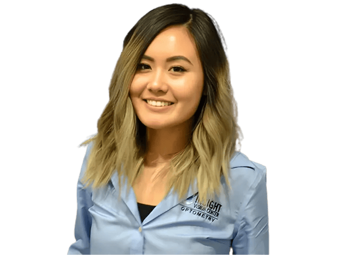 Mimi sharing her orthokeratology experience